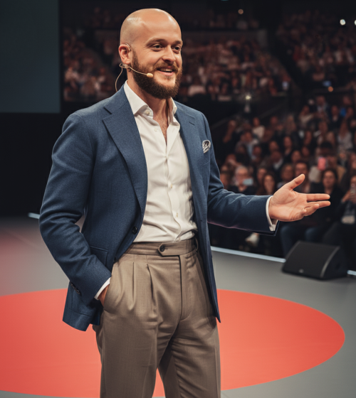 Aurélienbrunonmasterclass Le psy et coach pour HPI Aurélien Brunon lors d'une masterclass